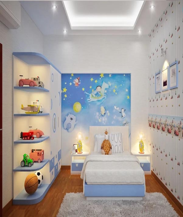 THI CÔNG NỘI THẤT PHÒNG TRẺ EM