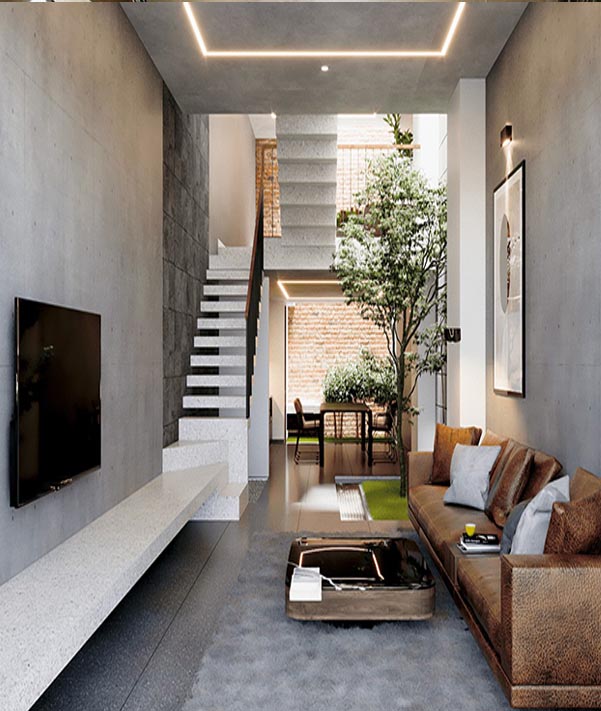THIẾT KẾ NỘI THẤT NHÀ PHỐ