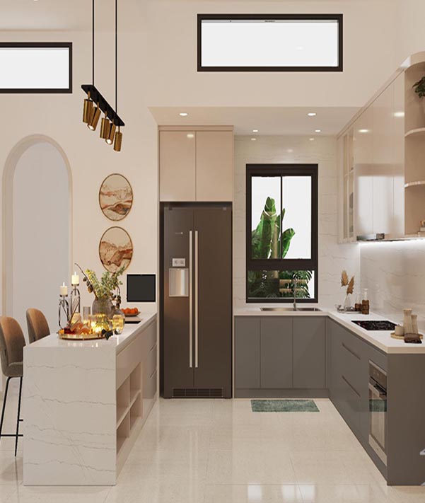 THIẾT KẾ NỘI THẤT PHÒNG BẾP