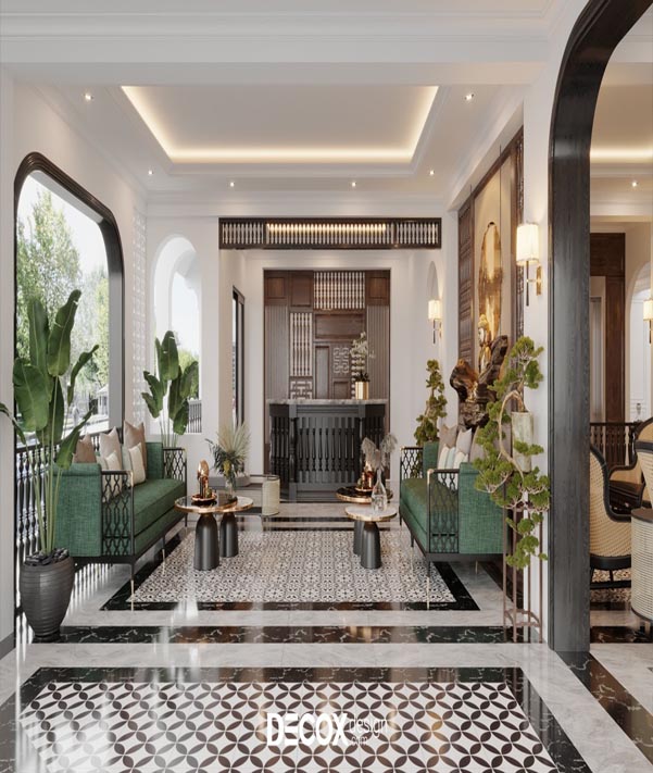 THI CÔNG NỘI THẤT PHÒNG KHÁCH